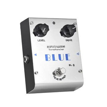 

BIYANG BL-8 Guitar Effect Pedal Tonefacier Series Blues Overdrive Guitar Pedal True Bypass Full Metal Shell Guitar Accessories