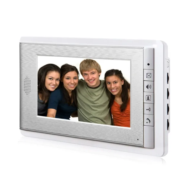 Wired 7" Video Door Phone Doorbell Video Intercom Entry System + RFID ...
