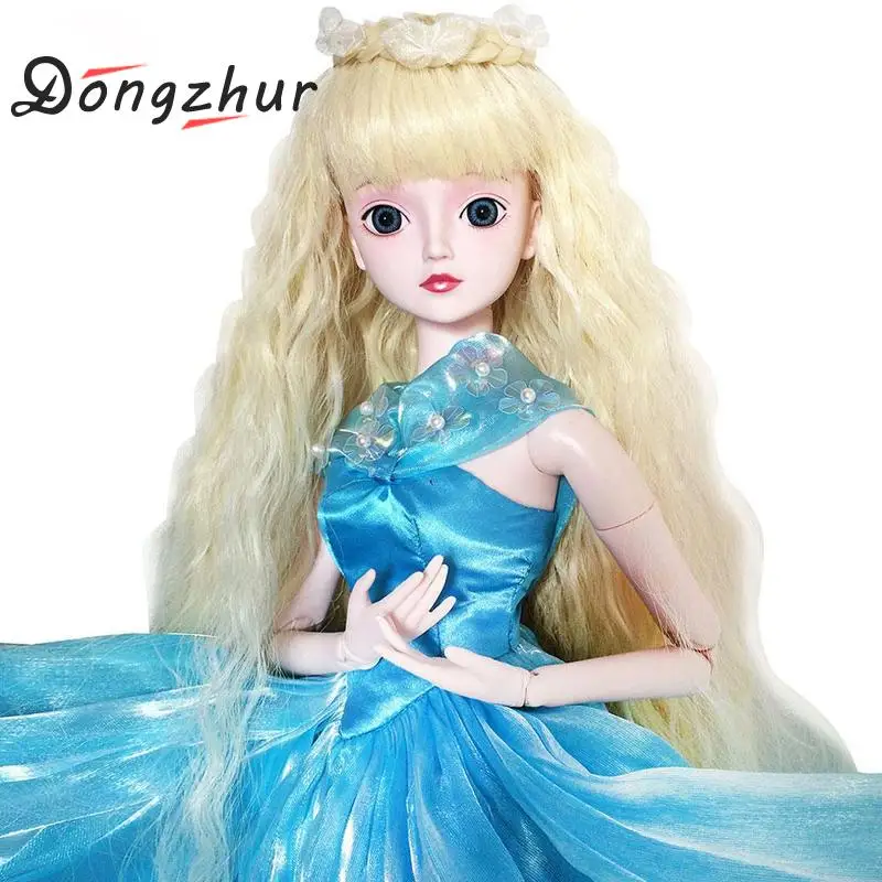 

Dongzhur Articulated Dolls Fairy Girl Dolls Set Ice Prinecess Cinderella Knock-down Dismountable Movable Joint