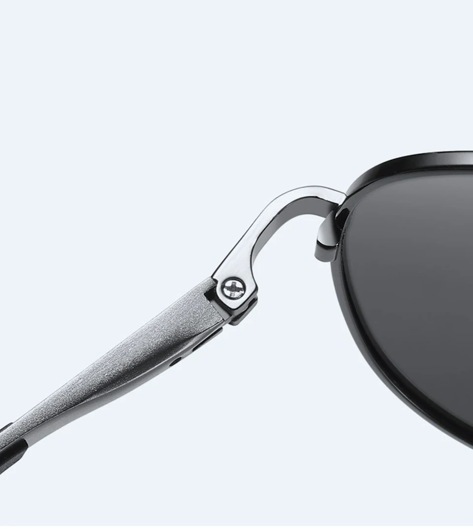 Брендовые дизайнерские мужские классические пилотные солнцезащитные очки-авиаторы с рамкой HD зеркальные поляризованные солнцезащитные очки для мужчин мужские вождения UV400 защита