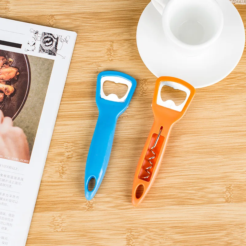 2 in 1 Beer Wine Bottle Opener Folding Red Wine Bottles Openers Kitchen