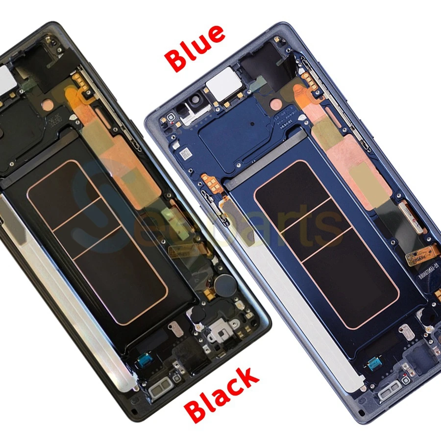 6," для samsung NOTE 9 ЖК-дисплей сенсорный экран дигитайзер в сборе для samsung note9 lcd N9600F/U/D/DS lcd с рамкой