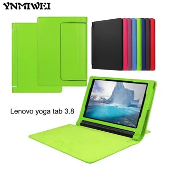 

Lichee Pattern Yoga tab 3 8.0 850M Leather case For Lenovo YOGA TAB3 8.0 850F Tablet Leather Cover Case +Protector