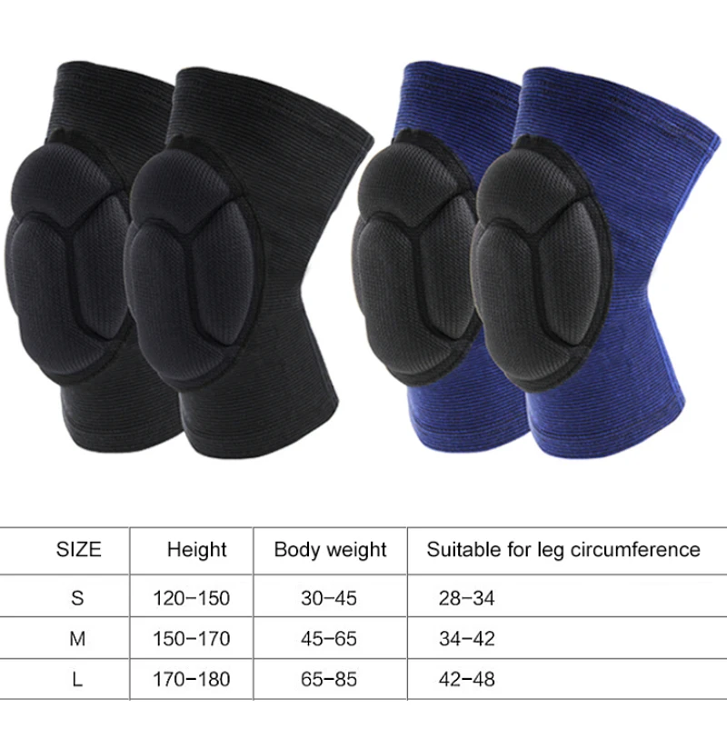 

Basketball Knee Pads Sleeve Elastic Brace Support Kneepad Protective Gear Patella Foam Support Volleyball Sport Protection Tools