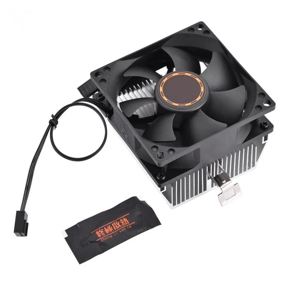80 * 80 * 25mm Computer CPU Cooling Cooler Quiet Fan Heat Sink For K8