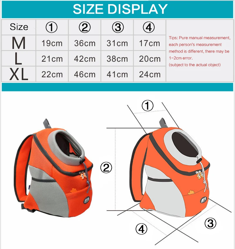 Переноска для собаки дышащая сумка для переноски собаки несущая собака рюкзак на грудь дорожная переноска для собак рюкзак для щенка кошки