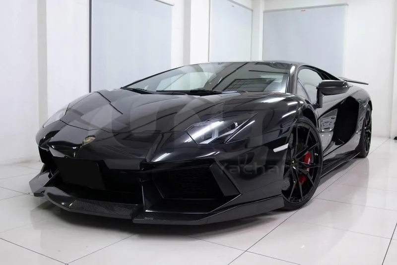 2011-2014 Lamborghini Aventador LP700 DMC Molto Veloce Base Package Style Front Lip w Sword CF (12)