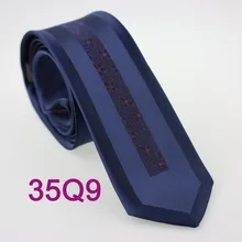 YIBEI coahella галстуки темно-синий тонкий галстук кайма с вертикальной полосой красные цветочные тонкие галстуки мужской жакет тканые свадебные корбы