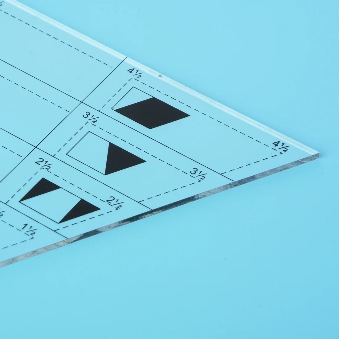 Patchwork Ruler wholesale 1pcs Acrylic Material Multifunction Quilting