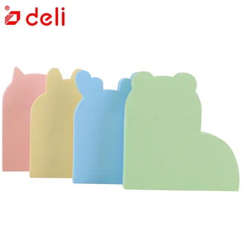 

Deli Kawaii Memo Paper DIY Sticker Students Unique Bookmark Tab Memo Book Marker Sticky Notes Office Supplies School Stationery