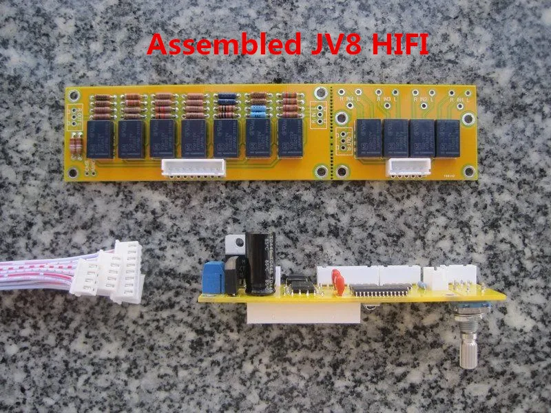 

Assembled Remote Volume Board 128 Steps 2 Channel 50K Relays Preamp