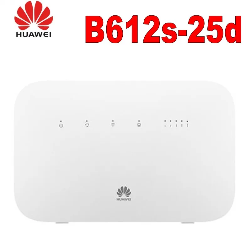 

Lot of 1000pcs Unlocked Huawei B612 B612s-25d Router 4G LTE Cat.6 300Mbs CPE Router 4G Wireless Router +2PCS Antenna