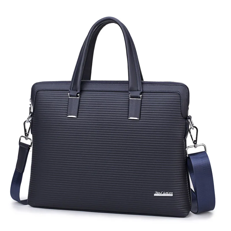 

Dropshipping Top Sell Fashion Simple Brand Business Men Briefcase Bag Leather Laptop Bag Casual Man Bag Shoulder bags