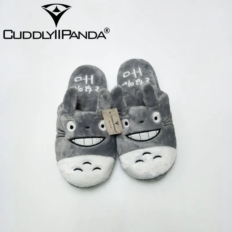 CuddlyIIPanda домашние тапочки для пар МИЛЫЙ Тоторо прекрасный кот мужчины и женщины