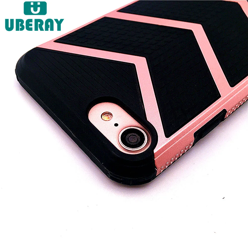 

supper anti-knock phone cases for iphone 7 cute iphone 6s coque cool 2 in 1 rubber back cover full protect for iphone 7 6 5 capa