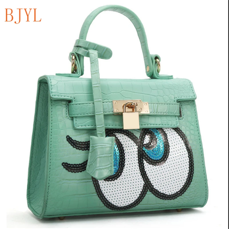 

New Cartoon Handbags Women Bag Cute Funny Women Evening Bag Clutch Purse Shoulder crossbody messenger Bag Birthday Gift