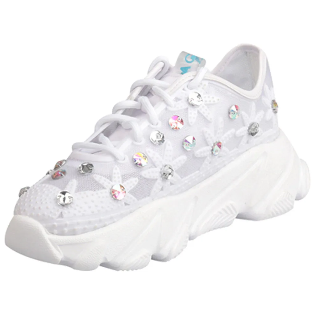 SIKETU/женские кроссовки из дышащего сетчатого материала; женские кроссовки на платформе смешанных цветов;# g30