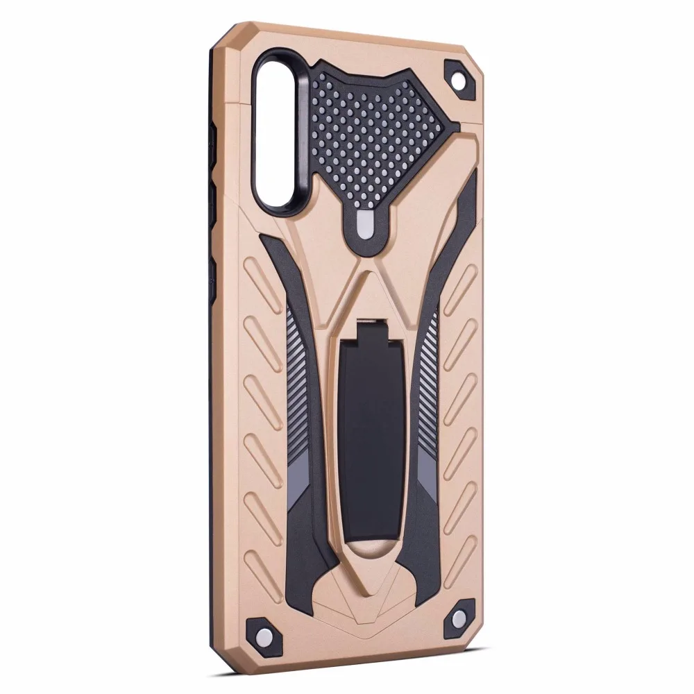For Samsung Galaxy A50 A30 Hybird Plastic Dual Armor Case with Stand Cover Coque for J4 J6 A6 A8 2018 A9 2019 Case Accessories (10)