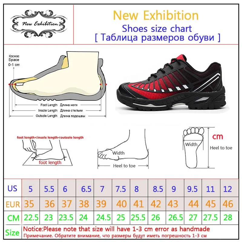 Новая выставочная Мужская Уличная Рабочая обувь со стальным носком, Повседневная модная дышащая обувь с защитой от ударов и проколов, армейские ботинки, кроссовки