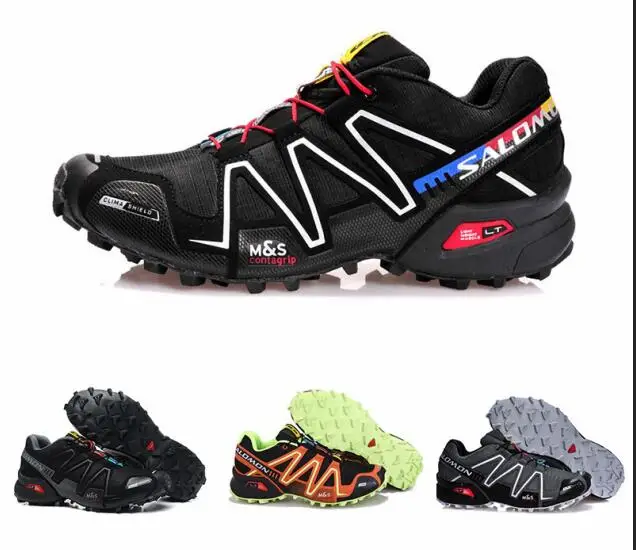 

Salomon Speed Cross 3 Men's outdoor sport sneakers Athletic Zapatillas comfortable Solomon male jogging shoes running Shoes