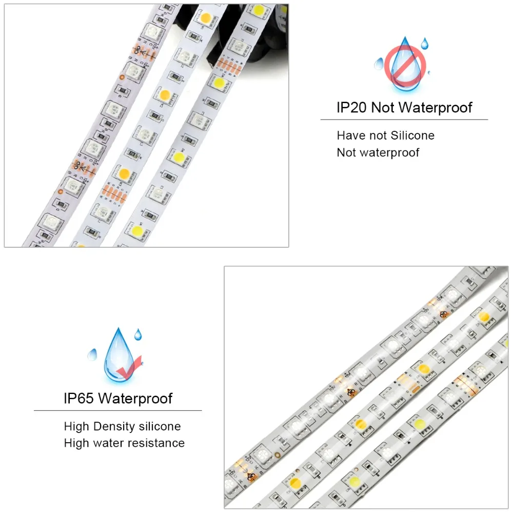 5 м 5050 RGB wifi светодиодный светильник Водонепроницаемый RGBW RGBWW светодиодный ленточный пульт беспроводной wifi контроллер 12 В адаптер питания комплект