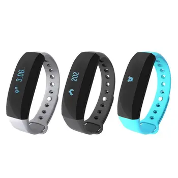 

ALLOYSEED Bluetooth Smart Band Wristband Intelligent Reminder Waterproof Anti-lost Alarm Sports Smartband for Smartphone