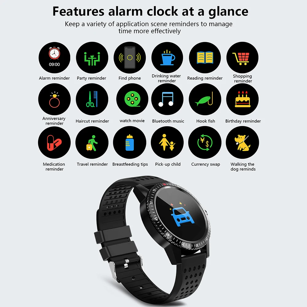 t1 bluetooth smart watch