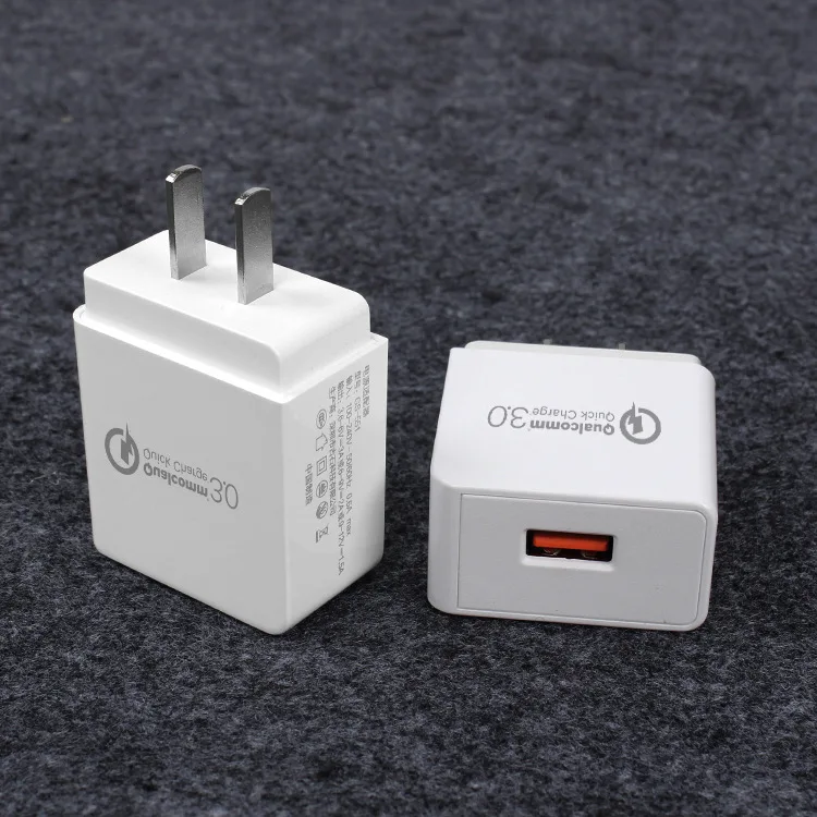 50 шт 18 W 5V9V12V 1.5A USB быстрое Зарядное устройство QC3.0 стены Travel Adapter Зарядное устройство для IPhone 5 6 6 S 7 Plus IPad для samsung S6 Note 4