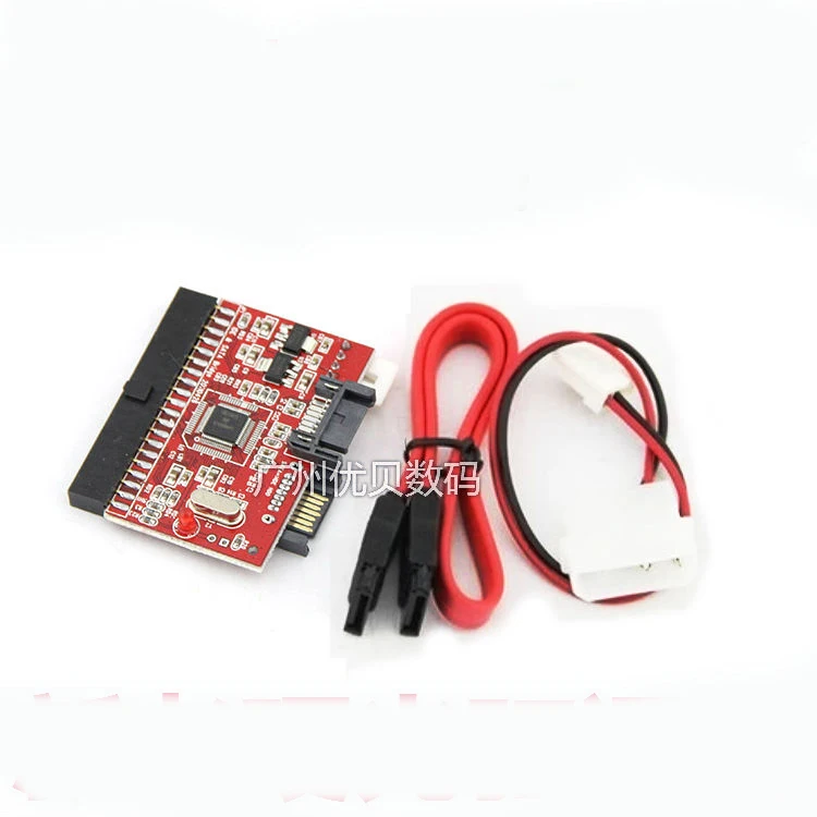 

High Speed 3.5 IDE to SATA IDE ATA 100/133 HDD Adapter Converter Adapter With SATA Cable Power Cable for MAC PC