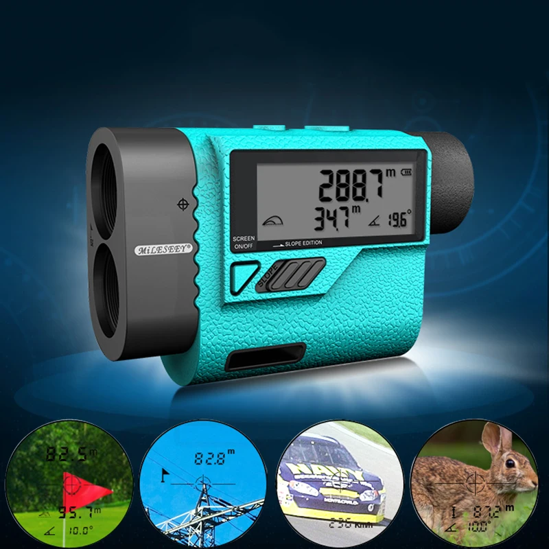 

MiLESEEY PF3S Telescope 600m Laser Rangefinder 6X Monocular For Golf Hunting Laser Distance Meter with Flag-Lock Distance Meter