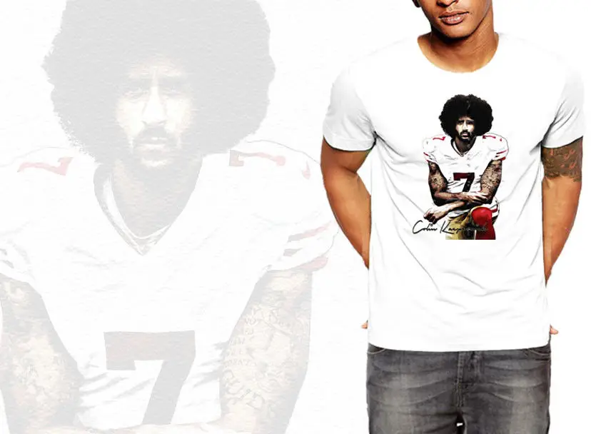 Футболка Colin Kaepernick футболка с надписью I Know My Rights Protest Tee Stand With Kap Kneeling забавная из