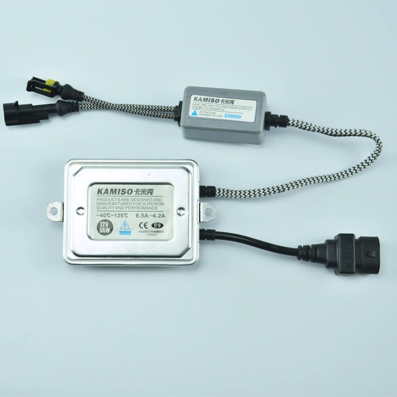 KAMISO 1 шт. тонкий HID 12 В 55 Вт ксенон Быстрый старт высокая яркость цифровой Балласт