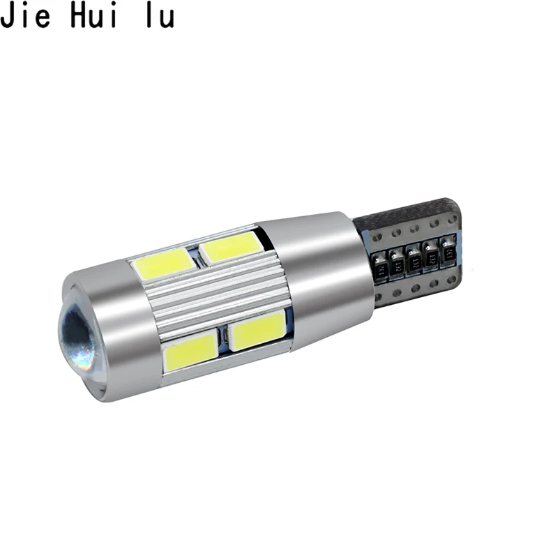 Авто светодиодный T10 Canbus 194 W5W 10 SMD 5630 5730 светодиодный светильник лампа без ошибок светодиодный светильник парковки T10 светодиодный бортовой светильник стайлинга автомобилей 1 шт