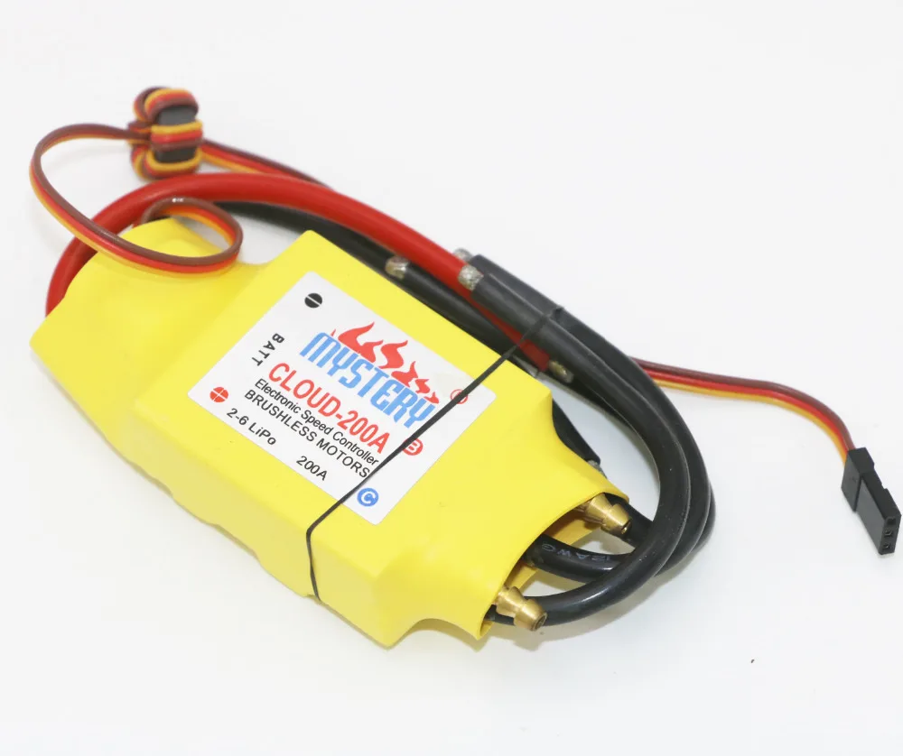 1 шт. 2-6S 30A/50A/80A/100A/200A ESC 5 V/3A 5 V/5A UBEC Бесщеточный Регулятор скорости ESC для RC лодки UBEC 200A/S