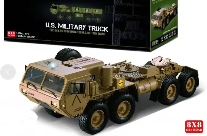 1/10 scaleRC Rock Cralwer 8WD 8X8 MAN Rally 5R MTZ военный внедорожник грузовик или корпус