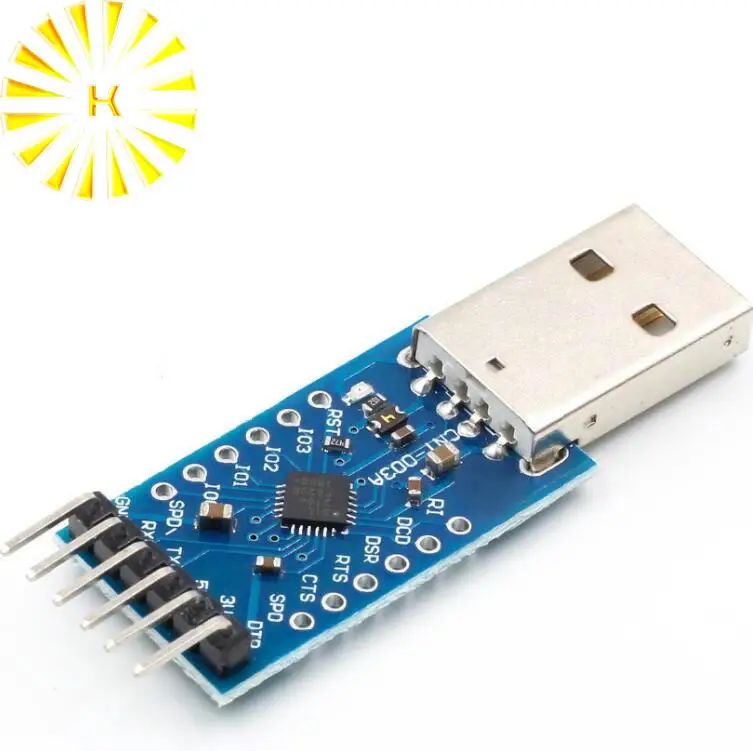 USB 2 0 к TTL UART 6PIN модуль последовательный преобразователь CP2104 PRGMR разъем |