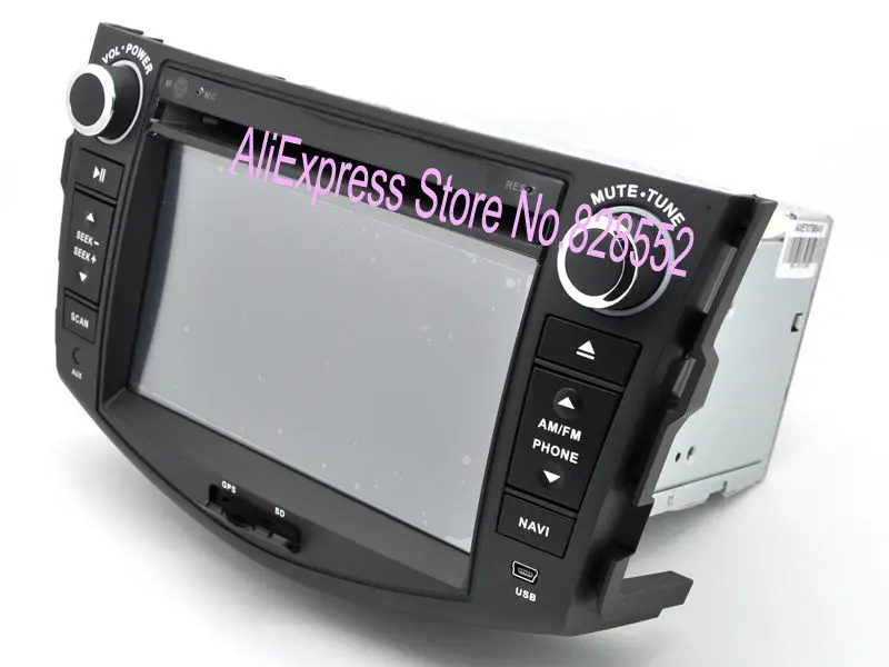Flash Deal Free Shipping Car radio DVD Player for Toyota RAV4 2006 - 2012 with GPS Navigation Radio TV Stereo System 3