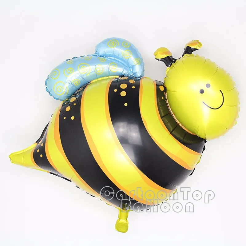 Хорошее качество 10 шт/партия Большой пчелы майлар из фольги для воздушных шаров баллон гелия в форме насекомых globos для праздника вечерние Набор детских игрушек