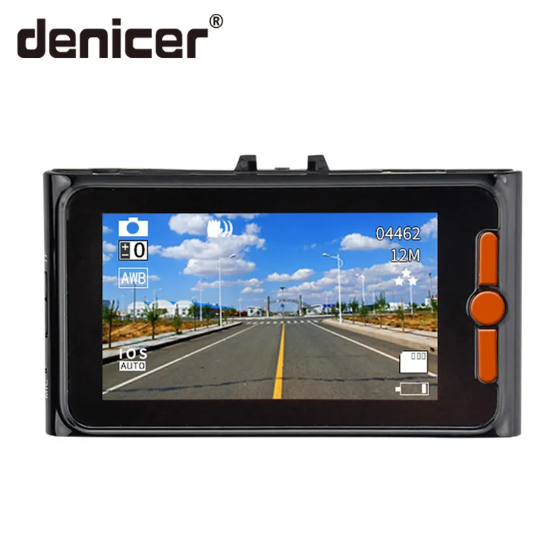 Denicer Full HD 1080P Dash камера 140 градусов широкоугольный DVR Автомобильный видеорегистратор с циклической записью приборной панели