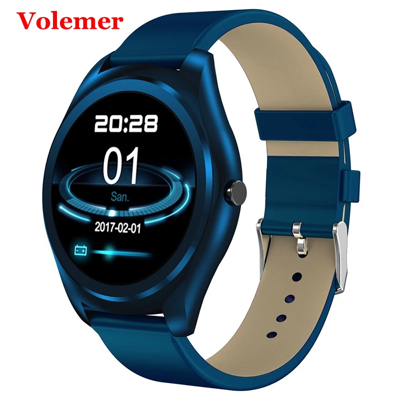 

Volemer New N3 Pro Smart Watch 1.3 Inch Hd Slim Bluetooth Smart Watch Heart Rate Monitor Fitness Tracker For Android Ios phone
