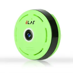 ELAF 360 градусов панорамная ip-камера 960 P HD рыбий глаз VR Беспроводная мини-камера сетевой безопасности наблюдения ИК ночного видения Camea