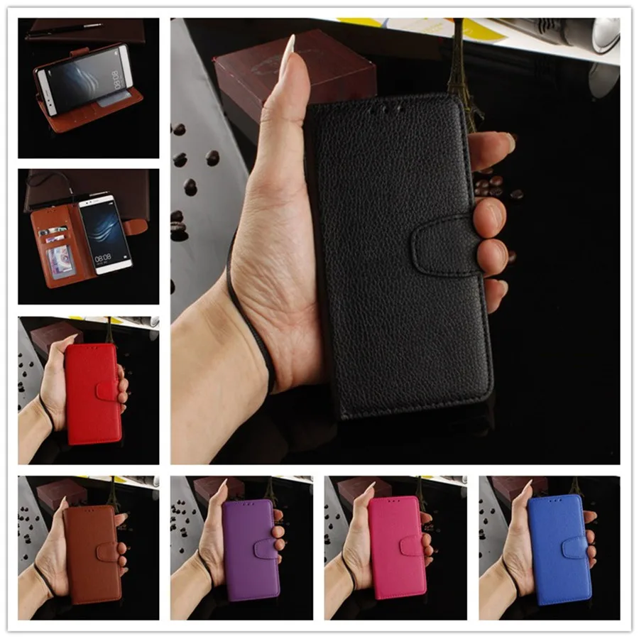 

Fundas Phone Case For Sony Xperia M4 M4 Aqua M5 Aqua Flip PU Leather Luxury Litchi Grain Holster Wallet Shell Coque Cover Bag