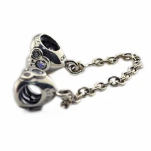 DIY подходит Pandora шармы браслеты сердце мыши бусины с зажимом стерлингового серебра 925-ювелирные изделия