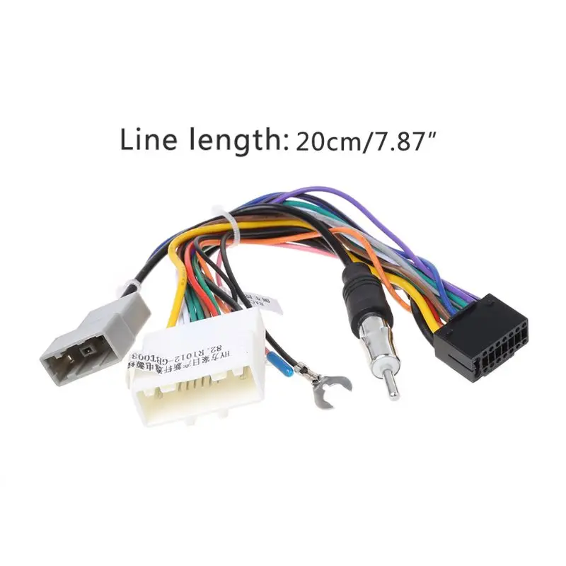 

Unit Wiring Harness Adapter 16pin Car Stereo Radio Power Connector 10166