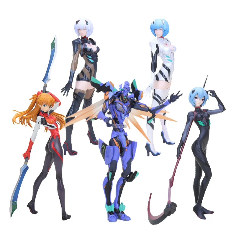 

EVA Neon Genesis Evangelion Action Figure EVA-01 TEST TYPE Ayanami Rei Asuka Langley Soryu Nagisa Kaworu Rebuild of Evangelion