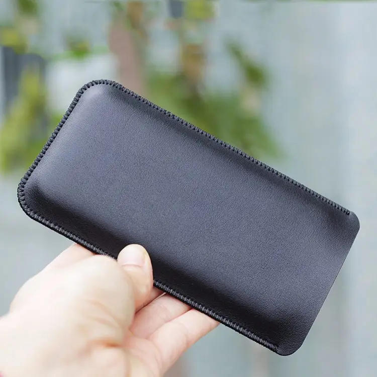 

note7 Universal Fillet holster Phone Straight leather case retro simple style For XIAOMI Redmi note 7 pouch note7
