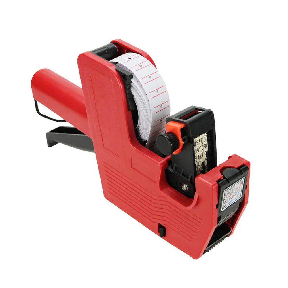 

Price Labeller Rate Printer Unique MX5500 Red 8 Digits Lines Labels Office Digits EOS