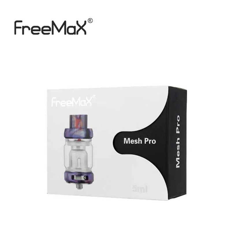 Freemax Mesh Pro RTA vape Tank Емкость 5 мл 0.2ohm и 0.15ohm сетчатая катушка 810 капельный наконечник