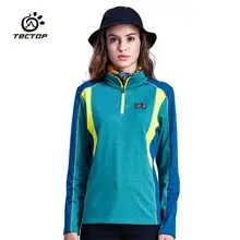 TECTOP Весна Осень Спорт на открытом воздухе быстросохнущие футболки с длинным рукавом Женские походные скалолазание кемпинг дышащие футболки 3 цвета