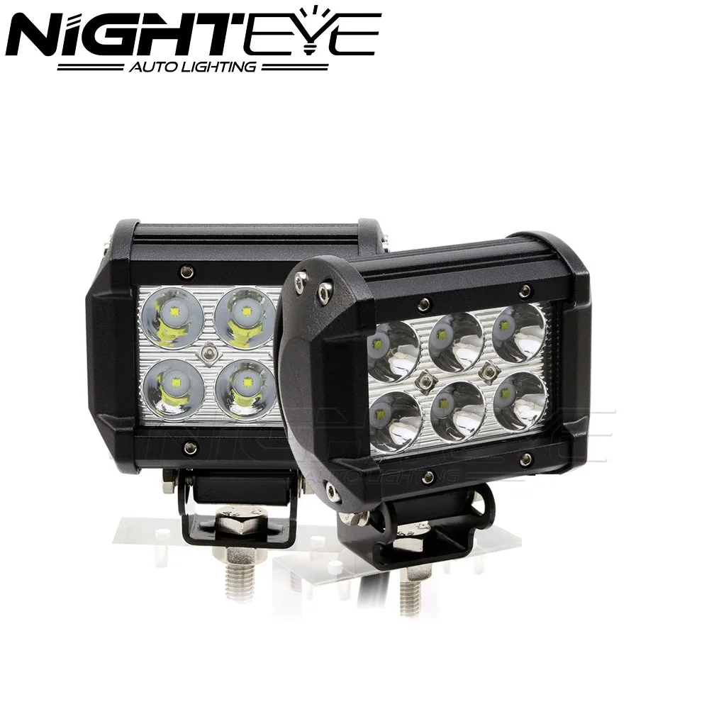 

2pc 18W Spot Beam With Cree LED Chip Work Light Truck Boat Driving Fog Lamp for Jeep Offroad SUV 4WD Bar Universal Free Shipping